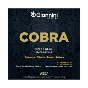 Encordoamento Viola Aço Cobra GESVP
