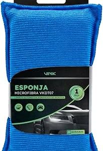 Esponja de Microfibra Vinik 16X9CM para Limpeza Automotiva Removedor de Detritos
