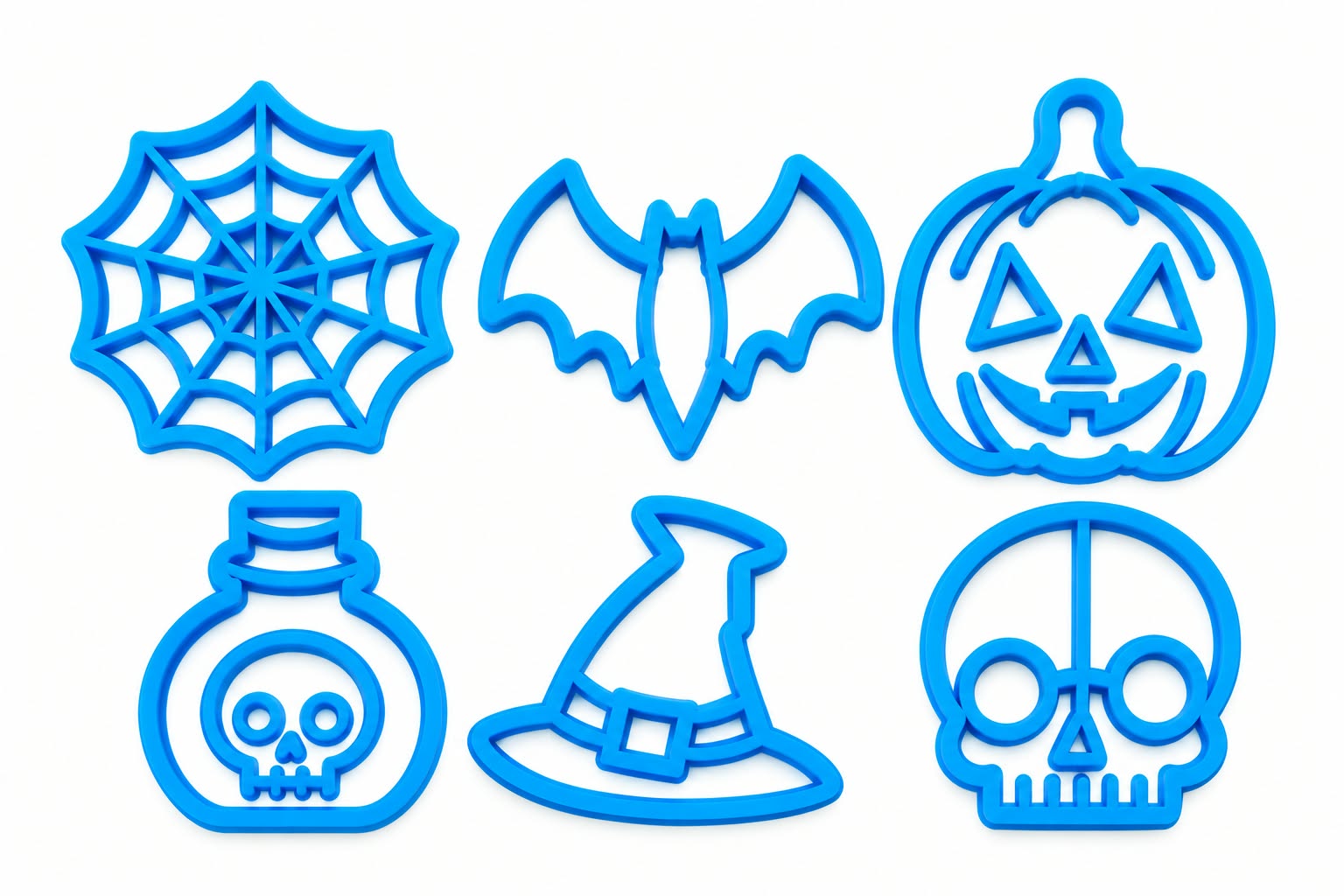 Kit Cortadores de Biscoito Halloween – Impressão 3D em PLA - Imagem 3